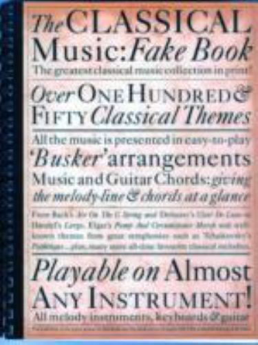 Classical music fake book - music, by