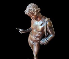 Antique Rare Patinated Bronze