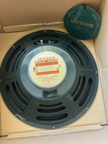 Jensen c12r guitar amp speaker - jensen,
