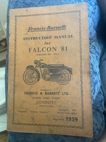 Falcon francis barnett - falcon, francis-barnett