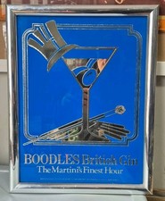 Boodles British Gin Bar Mirror