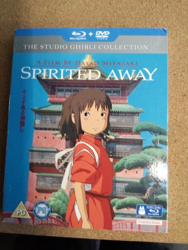 Spirited away blu - away, dvd