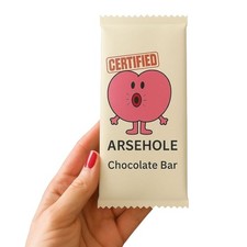 Rude Chocolate Bar, With
