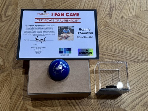 Ronnie sullivan signed - ronnie,