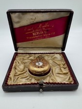 14k Pocket Watch Cylindre 10