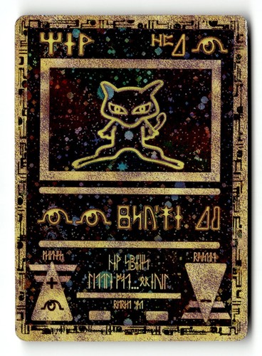 Pokemon card ancient mew - card, holo
