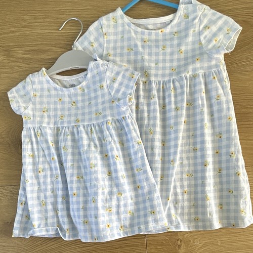Blue short dress with - f&f,