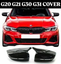 G20 SIDE WING MIRROR COVERS M STYLE GLOSS BLACK L R FOR BMW 3 SERIES G30 G21 G31