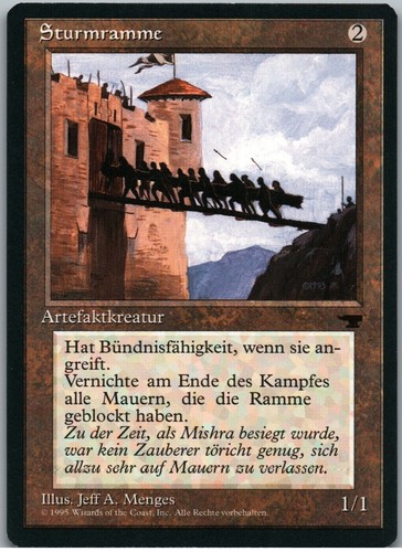 German battering ram - german,