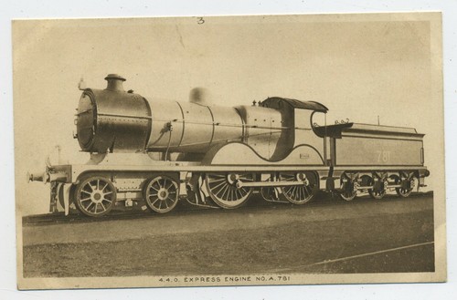 Express engine no a 781 - engine,