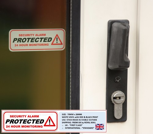 Protected window stickers - 4, x