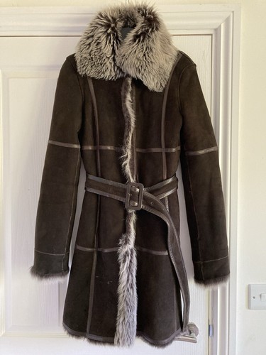 Mango shearling coat sheepskin - shearling,