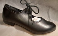 Black Tap Dance Shoes with Toe