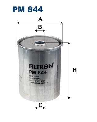 Fits filtron 844 fuel - filtron,