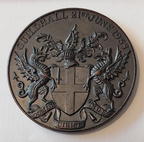 1965 bronze commemorative - 1965,