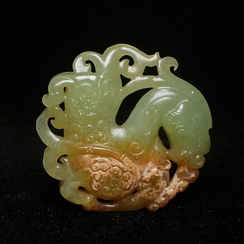 Old chinese jade hand - old,