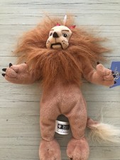 Dorothy’s Cowardly Lion Wizard of Oz Warner Bros Plush Soft Toy 80s 10” Courage