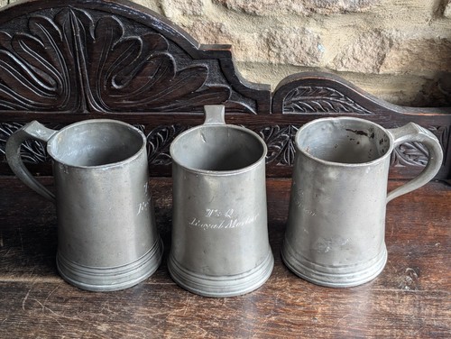 Large pewter 1 - x,