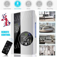 2200ML Large Dehumidifier Portable Quiet Home Air Dryer for Mould Moisture Damp