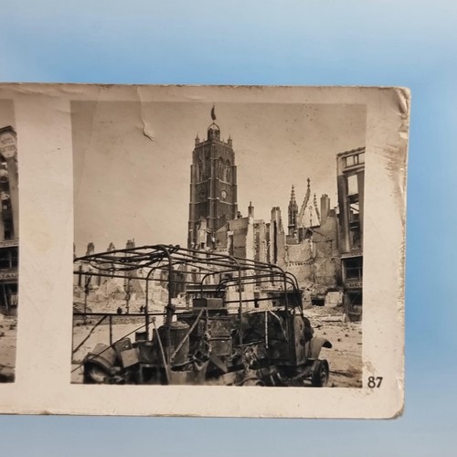 Ww2 german stereoview c1940 - german,