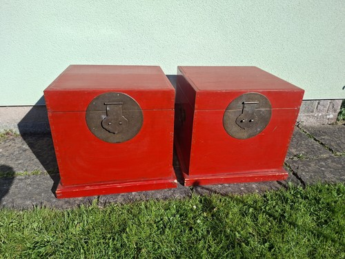 Pair antique chinese - pair,