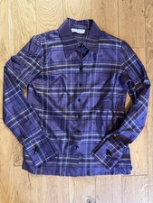 Jaeger 100% Silk Purple Check
