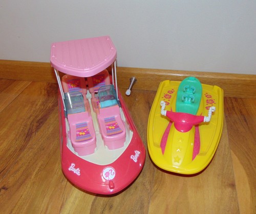 Barbie glam boat speedboat - glam,