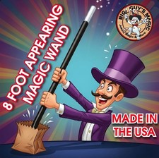 The Appearing 8-Foot Wand! By