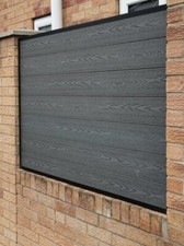 Composite Fence Panels Use With concrete posts Brick Deep Embossed Various Sizes