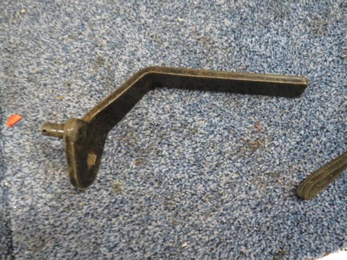 Vintage trials foot - rest, may