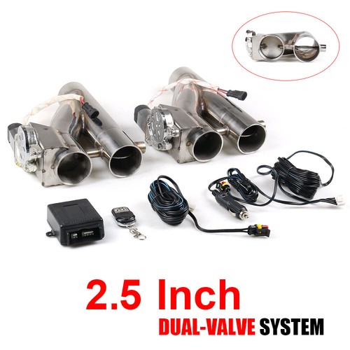 63mm exhaust control - 2×2.5",