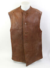 English Leather Jerkin - British Army WW2 (Original Material)