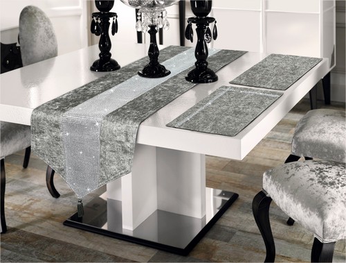 Diamante table runner - table,