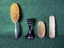 Vintage Ebony Brushes &