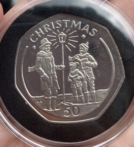 Gibraltar 1991 christmas - gibraltar, 50p