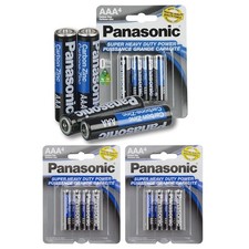 12 X Panasonic AAA Batteries