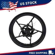 Black Glossy Front Wheel Rim