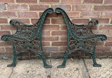 Vintage Cast Iron Garden Bench