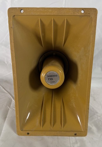 Vintage ademco 713 alarm - vintage, siren