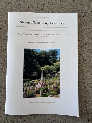 Shorncliffe military booklet - shorncliffe,