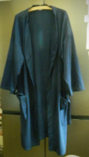 Women's navy blue waffle