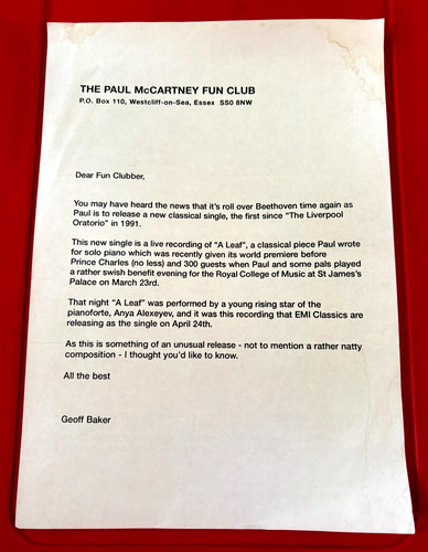 The paul mccartney - fun, club