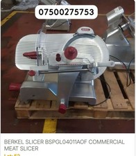 Commercial Berkel Meat Slicer