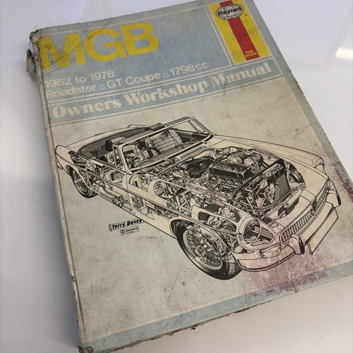 Mgb owner workshop manual - mgb, by