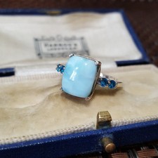 Womens Sterling Silver Ring