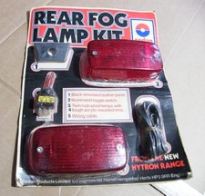 Vintage rear fog lamp kit
