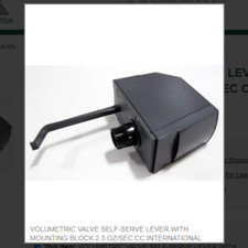VOLUMETRIC VALVE SELF-SERVE
