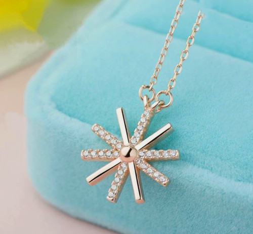 9ct gold plt - gold, sun