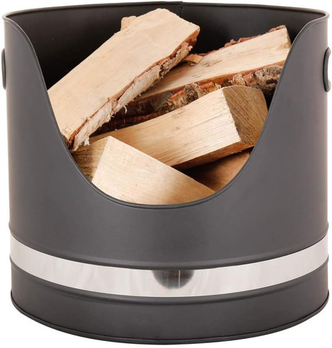 Fireside wood holder - holder, log