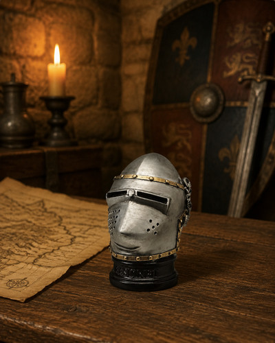 Bascinet miniature helmet 6cm - bascinet,